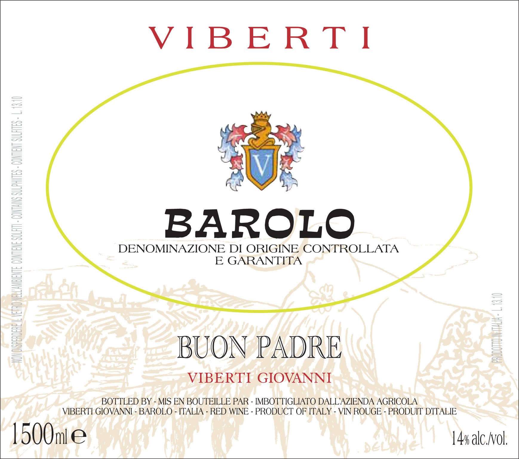 Moscone Brothers Barolo Bussia 2014